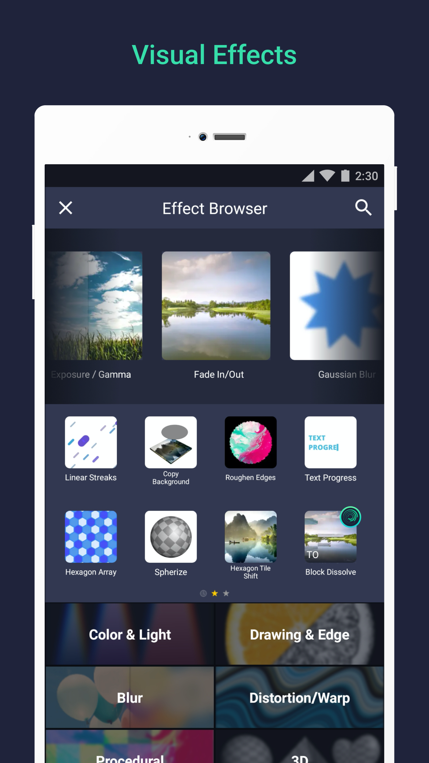 Illustration of a mobile motion graphics editing workflow with timeline and clips
