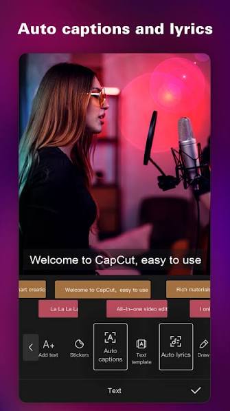CapCut video editing tools and timeline interface